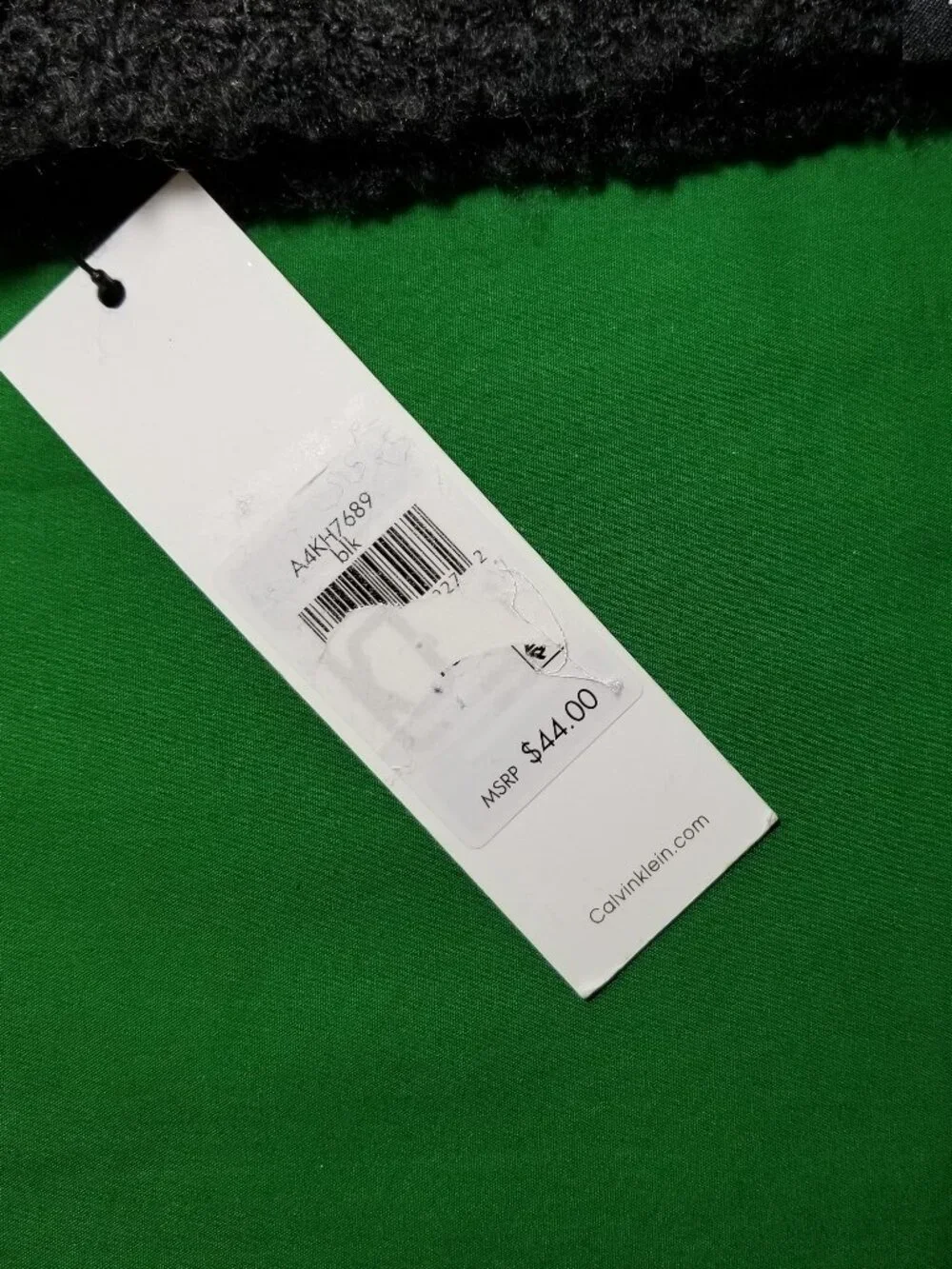 Calvin Klein Wool Blend Head Band Black One Size Ski Snow Alps Mountain  NWT